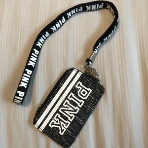 PINK wallet/lanyard accessory